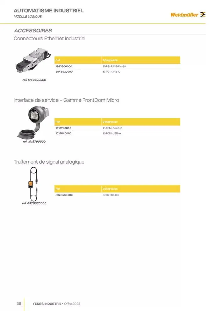 Industrie 2025 du 28 janvier au 31 décembre 2025 - Catalogue page 38