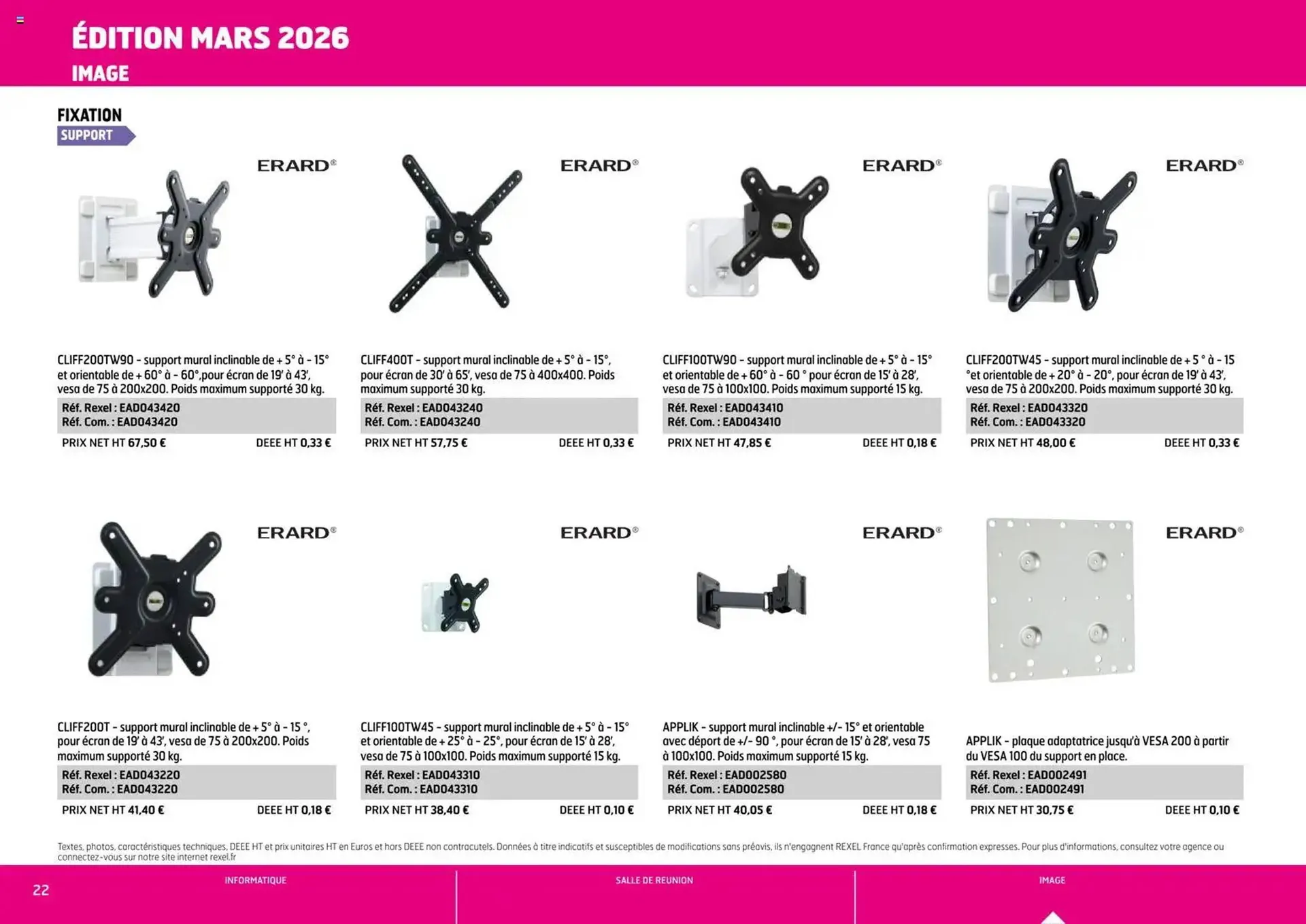 Catalogue Rexel du 1 avril au 31 décembre 2026 - Catalogue page 22