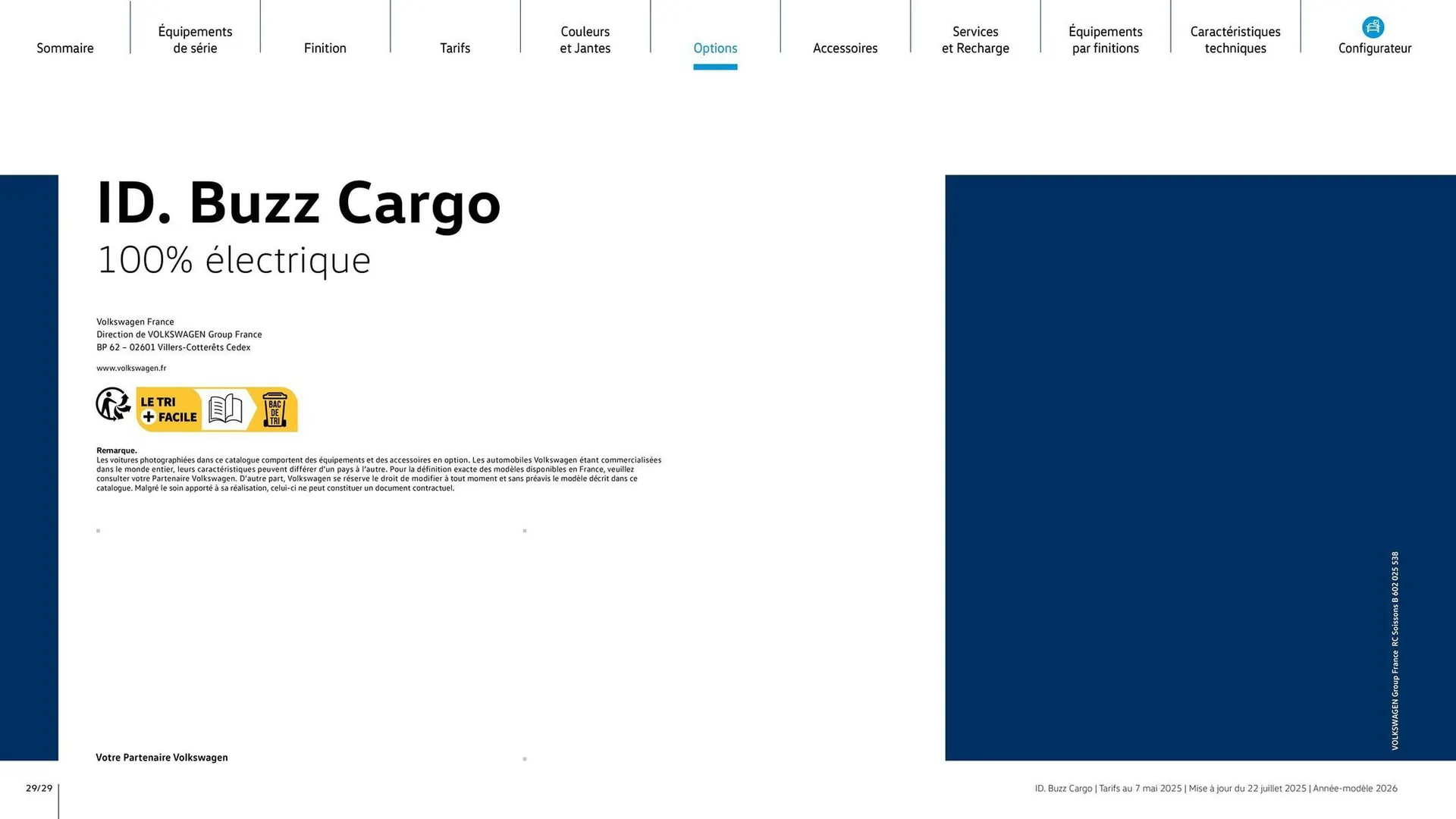 Catalogue Volkswagen du 7 août au 31 mars 2026 - Catalogue page 29