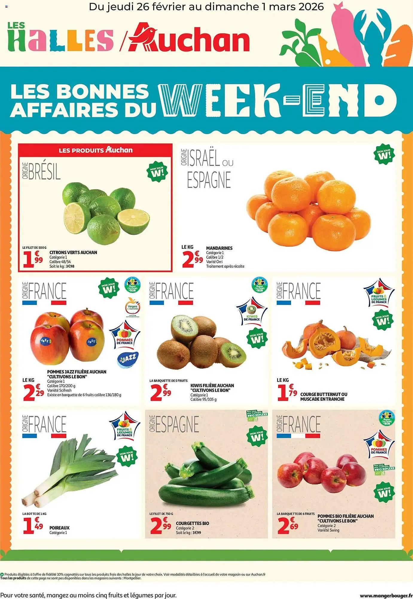 Catalogue Auchan du 26 février au 1 mars 2026 - Catalogue page 1
