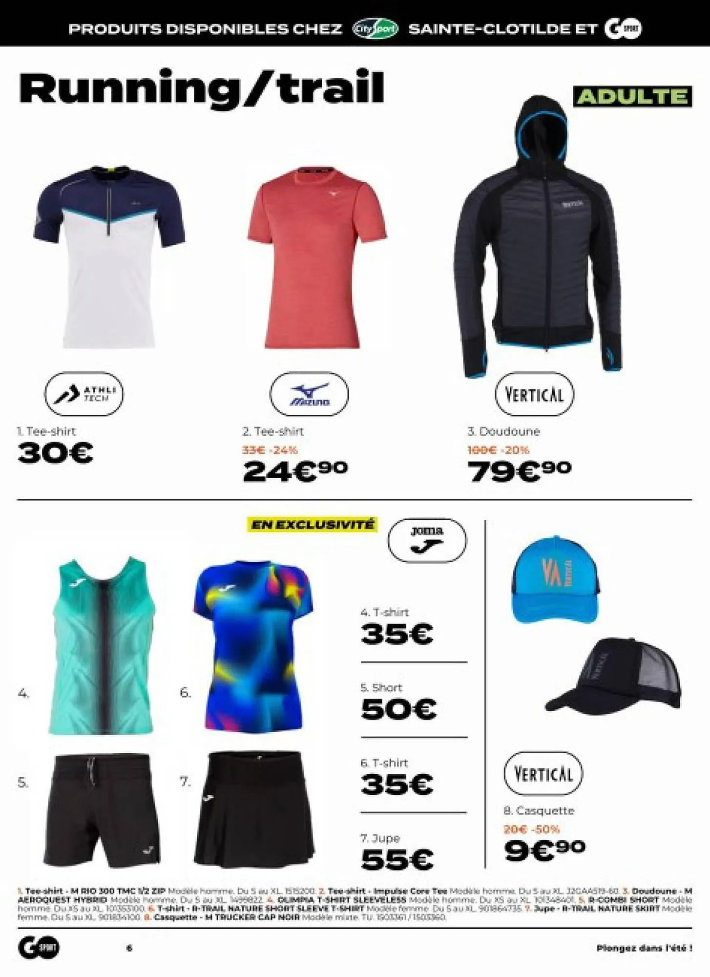 Catalogue Go Sport du 10 octobre au 29 octobre 2023 - Catalogue page 6