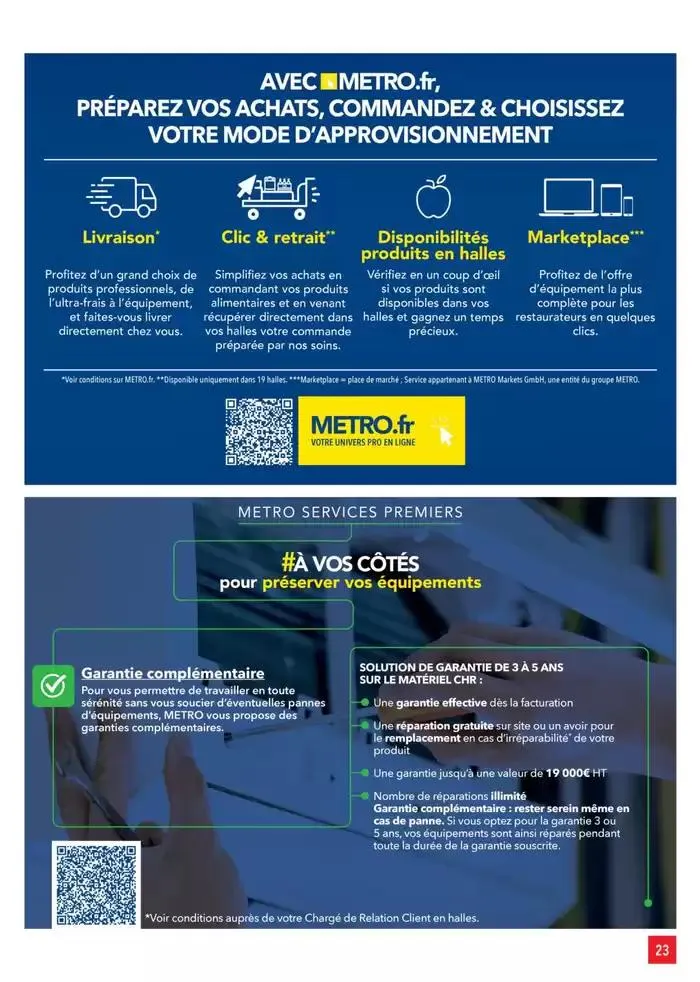 Metro #Sélection Promos Equipement du 28 février au 26 mars 2025 - Catalogue page 23