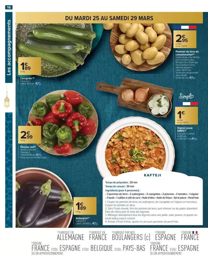 TOUT L'AÏD EL FITR À PETITS PRIX du 21 mars au 31 mars 2025 - Catalogue page 18