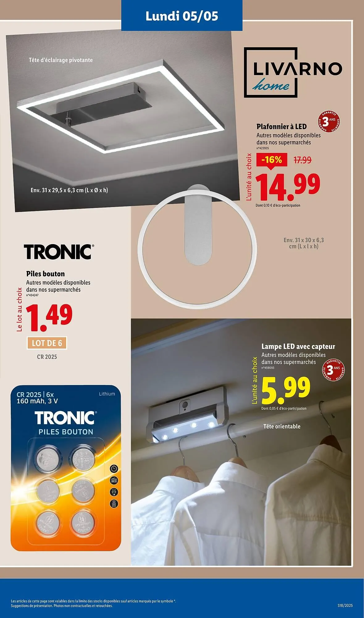 Catalogue Lidl du 30 avril au 7 mai 2025 - Catalogue page 59