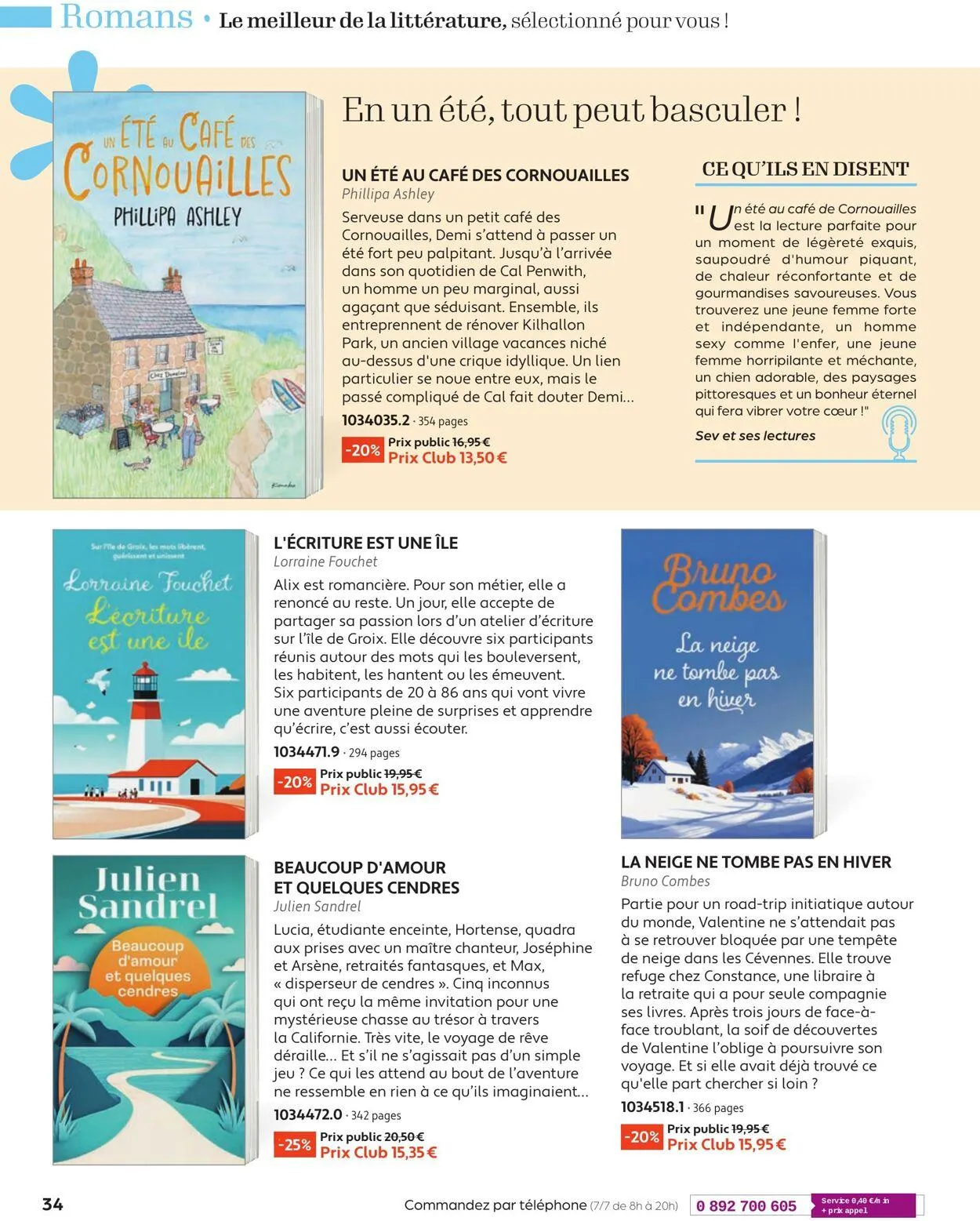 France Loisirs du 1 mai au 30 juin 2025 - Catalogue page 34