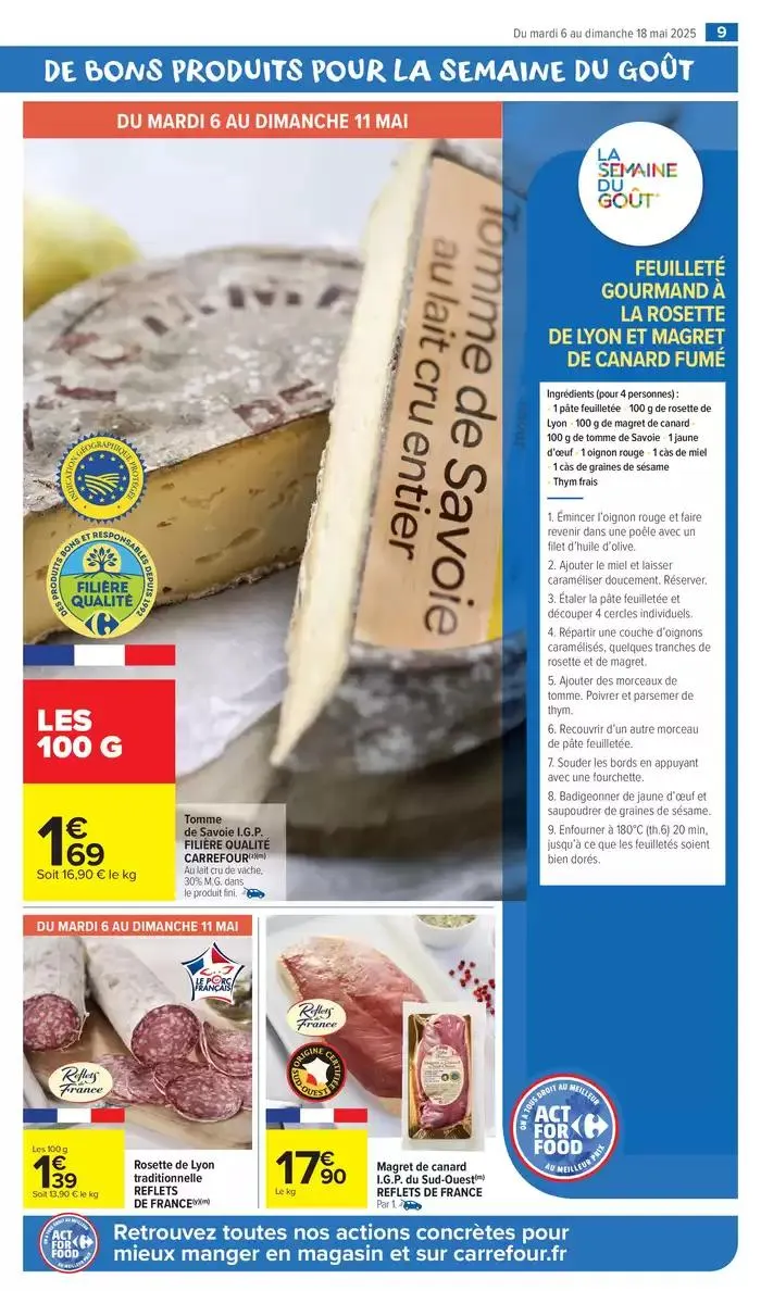 LE GOÛT ÇA SE FÊTE du 6 mai au 18 mai 2025 - Catalogue page 11