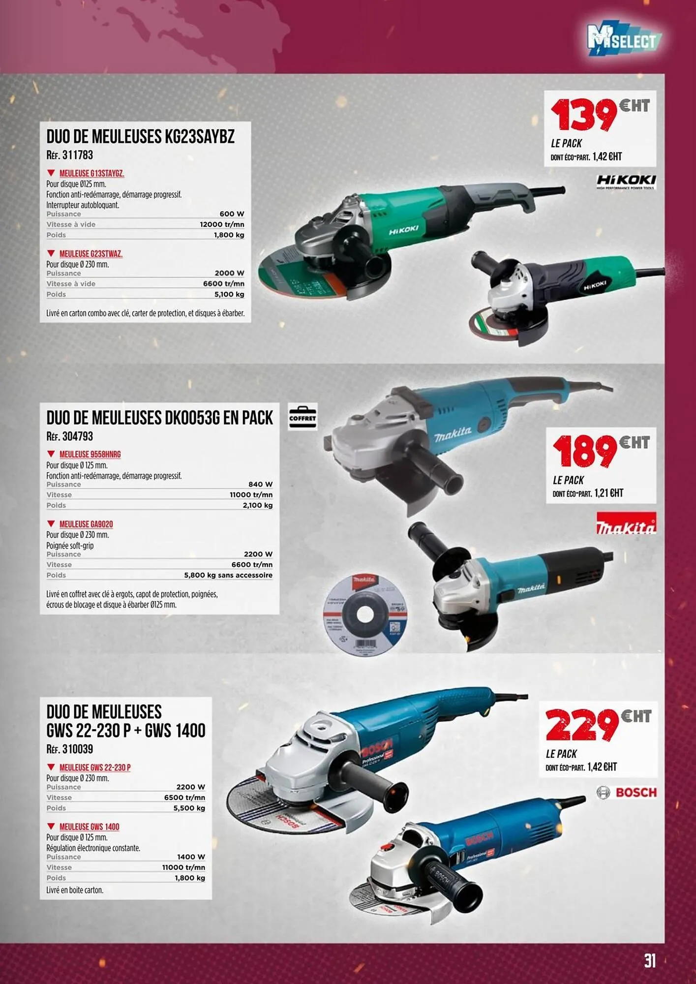 Catalogue Master Pro du 10 septembre au 31 décembre 2025 - Catalogue page 31