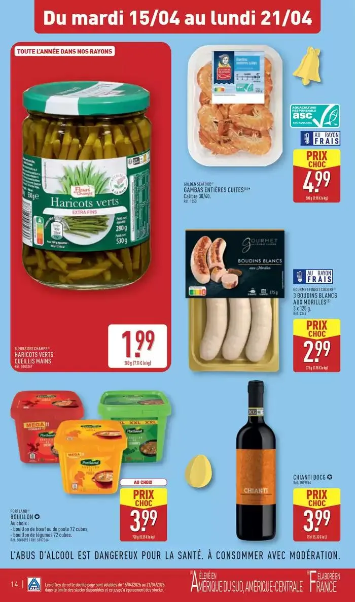 Arrivages de Pâques à prix discount du 15 avril au 21 avril 2025 - Catalogue page 17