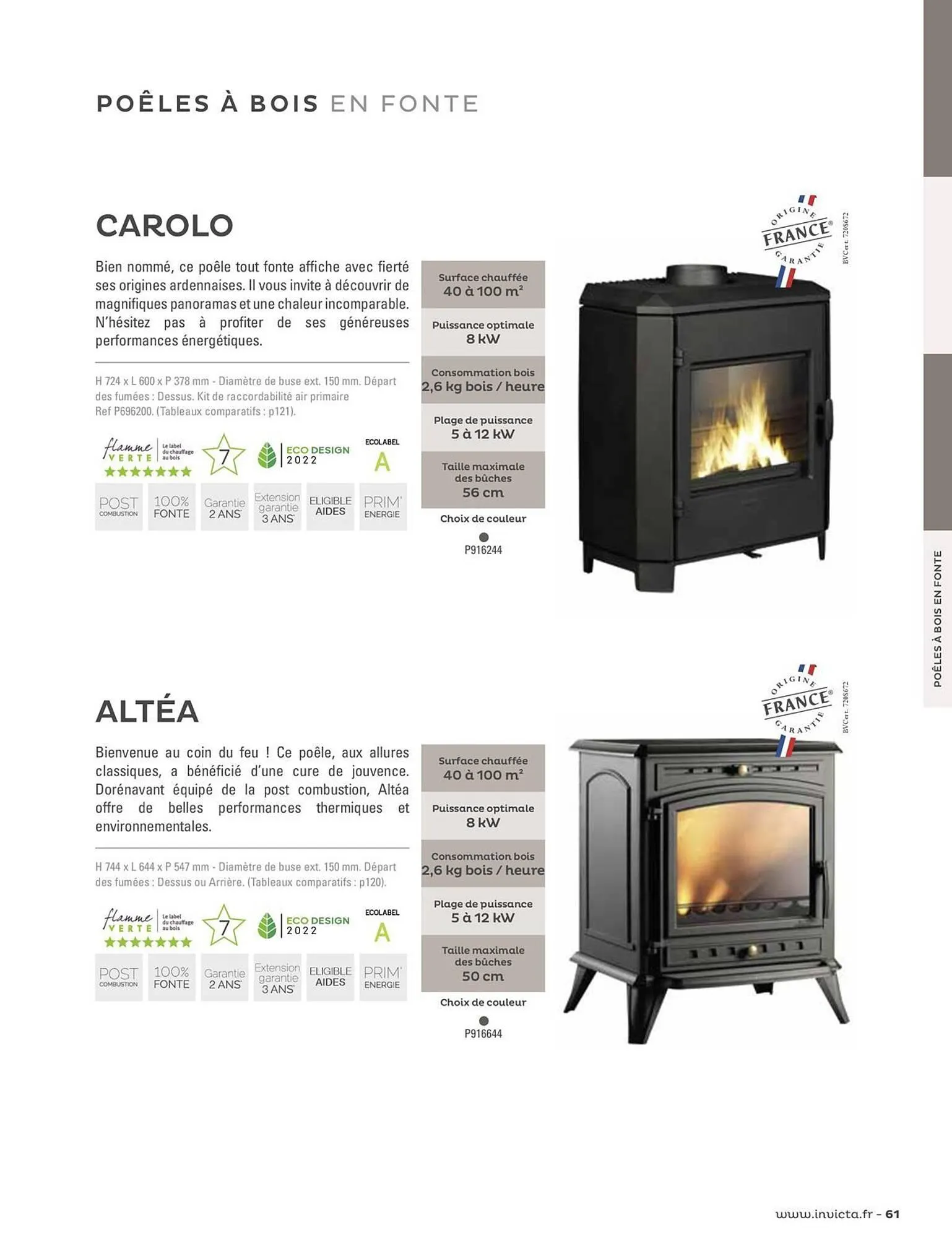 Catalogue Invicta du 31 août au 31 décembre 2023 - Catalogue page 61