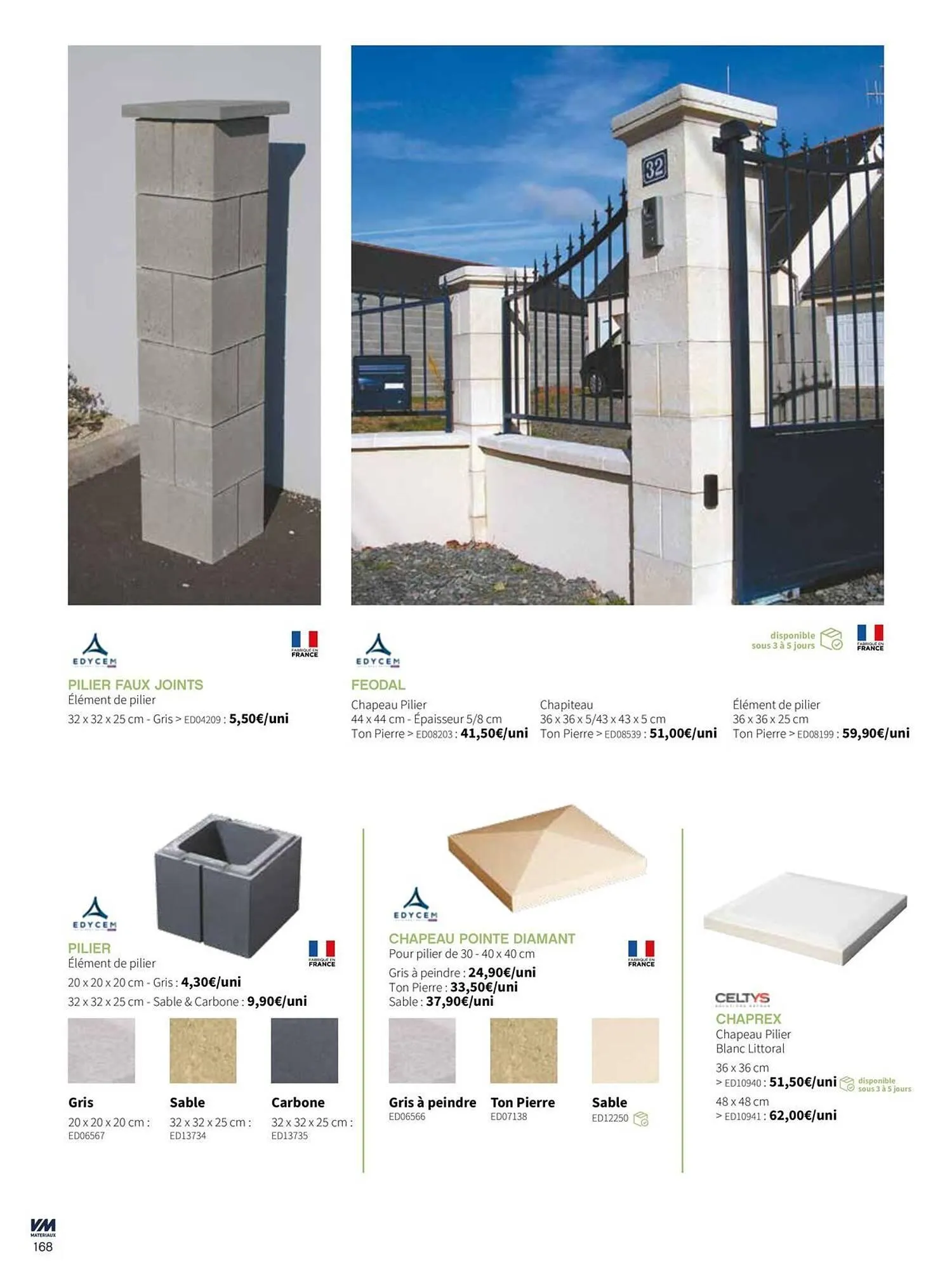 Catalogue VM Matériaux du 14 mars au 20 janvier 2026 - Catalogue page 168