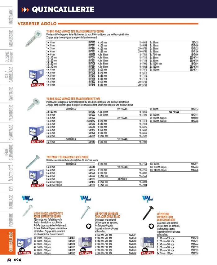 Guide produits 2024 du 15 mars au 31 décembre 2024 - Catalogue page 694