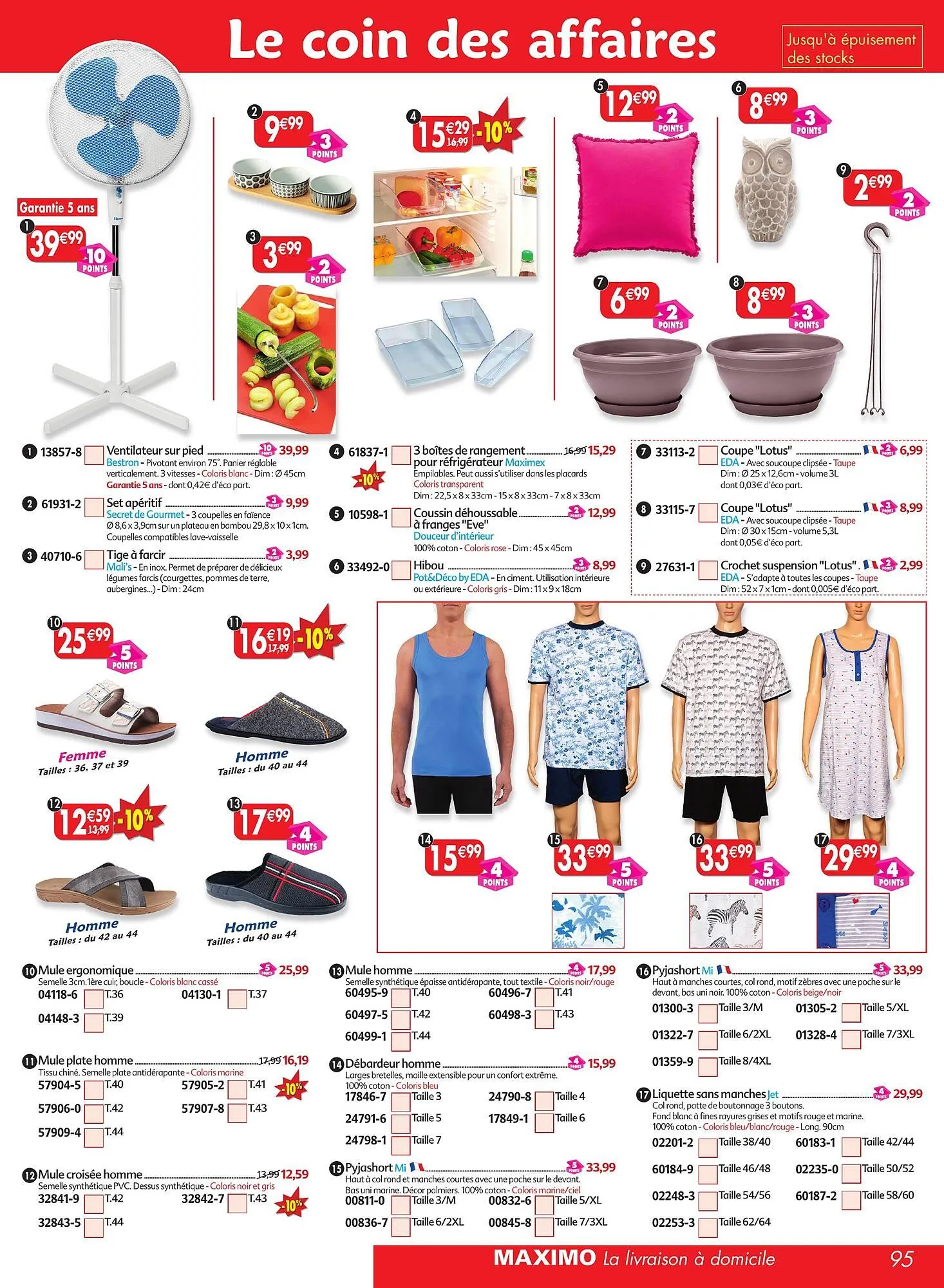 Catalogue Maximo du 5 août au 28 août 2025 - Catalogue page 95