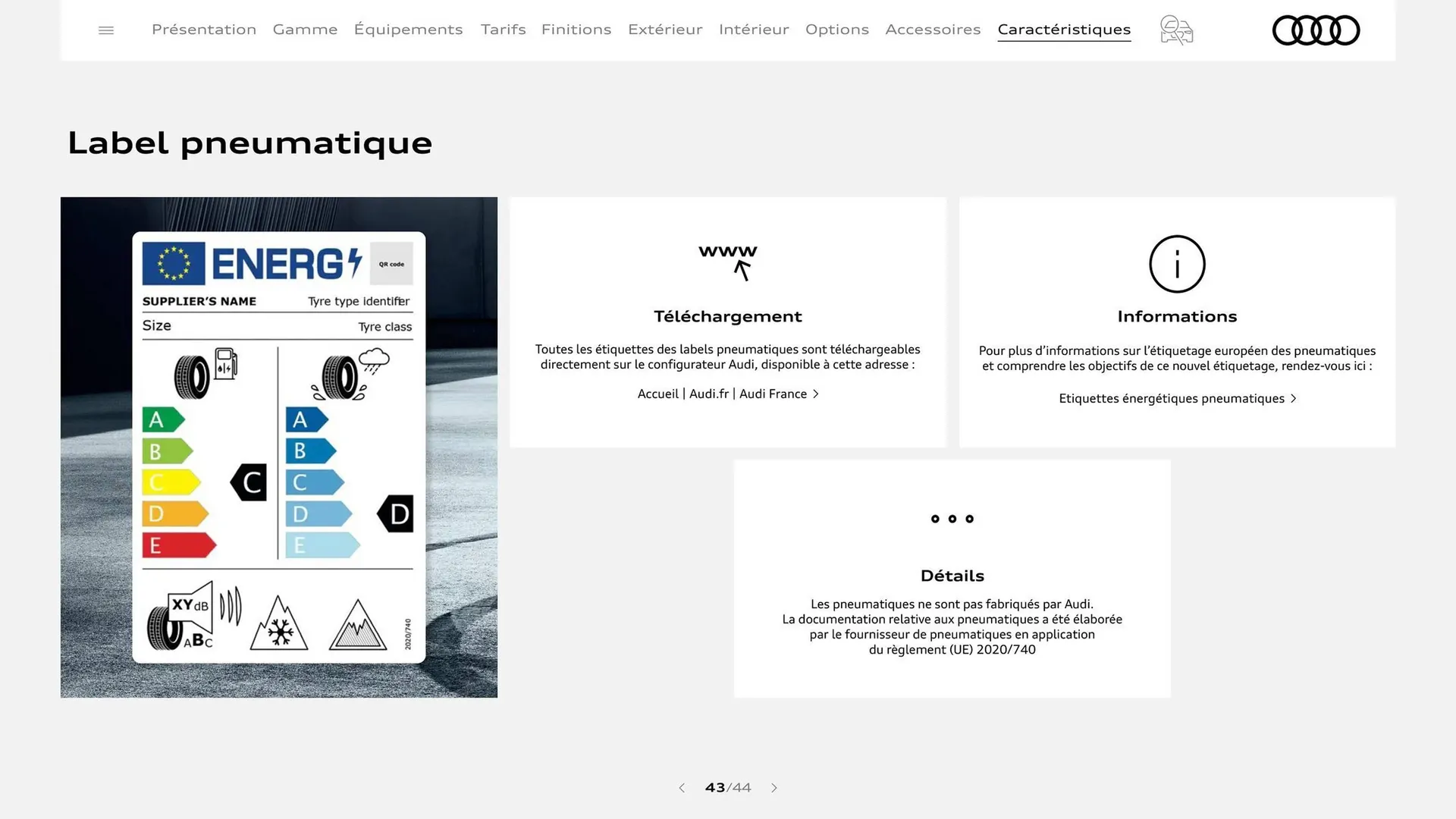 Catalogue Audi du 7 janvier au 31 janvier 2026 - Catalogue page 43