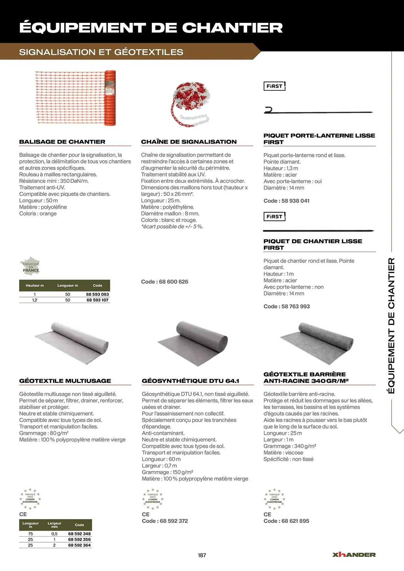 Catalogue Prolians du 2 septembre au 31 décembre 2025 - Catalogue page 187