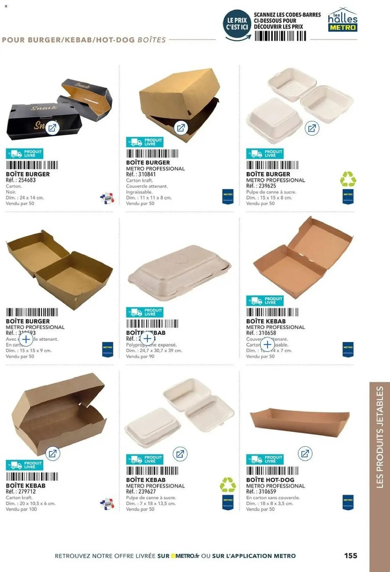 Catalogue METRO du 14 avril au 31 décembre 2026 - Catalogue page 155