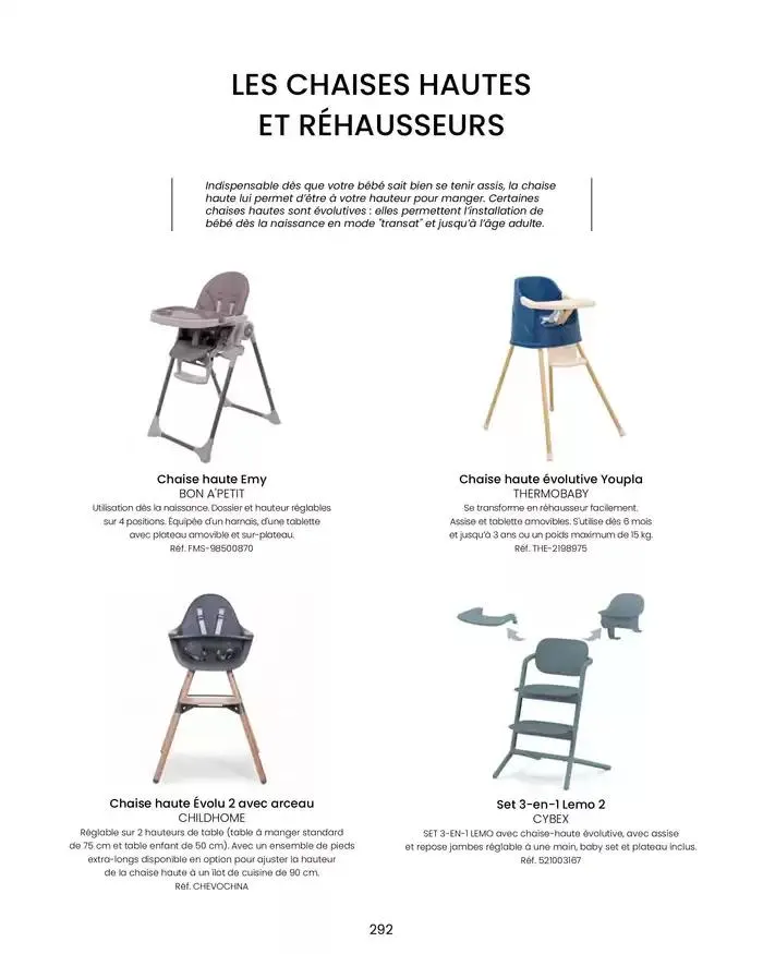 Collection 2024-2025 du 20 août au 30 juin 2025 - Catalogue page 294