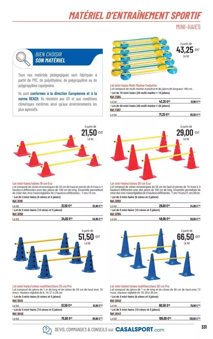 ÉQUIPEMENT SPORTIF du 6 mars au 31 décembre 2025 - Catalogue page 303