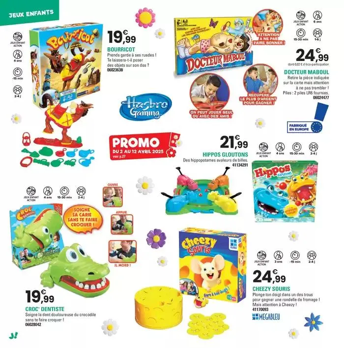 PRINTEMPS 2025 du 2 avril au 28 juin 2025 - Catalogue page 204