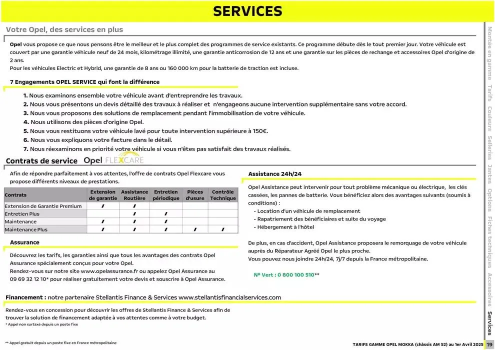 Opel Nouveau Mokka du 3 avril au 3 avril 2026 - Catalogue page 19