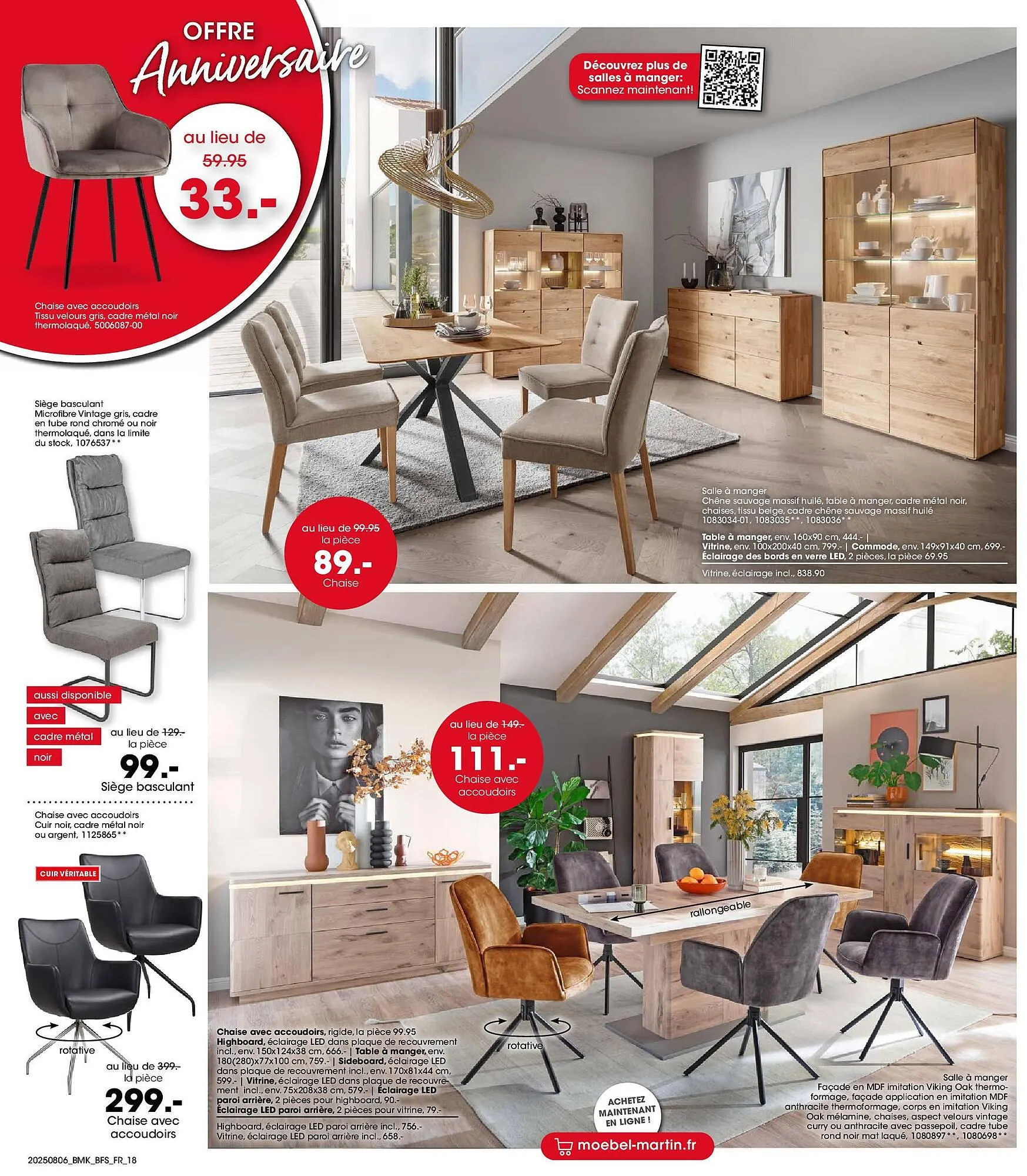 Catalogue Möbel Martin du 5 août au 19 août 2025 - Catalogue page 18