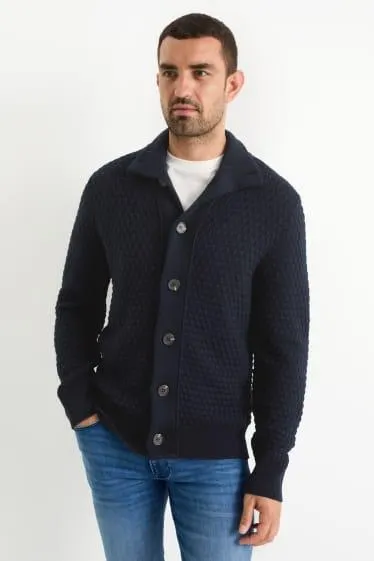 Cardigan - textured