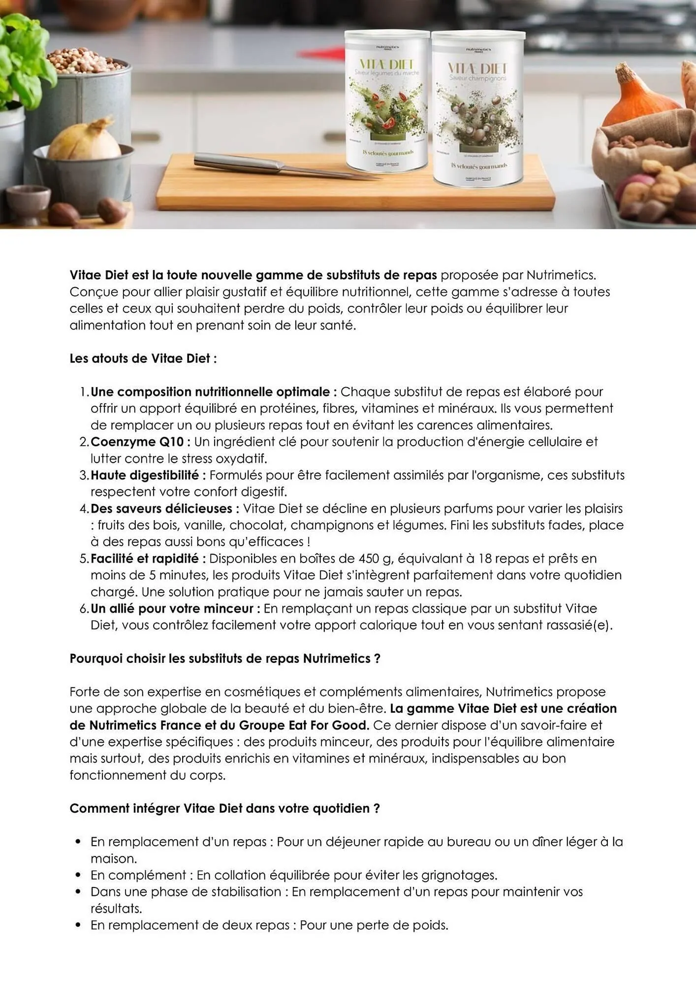 Catalogue Nutrimetics du 6 janvier au 31 décembre 2025 - Catalogue page 47