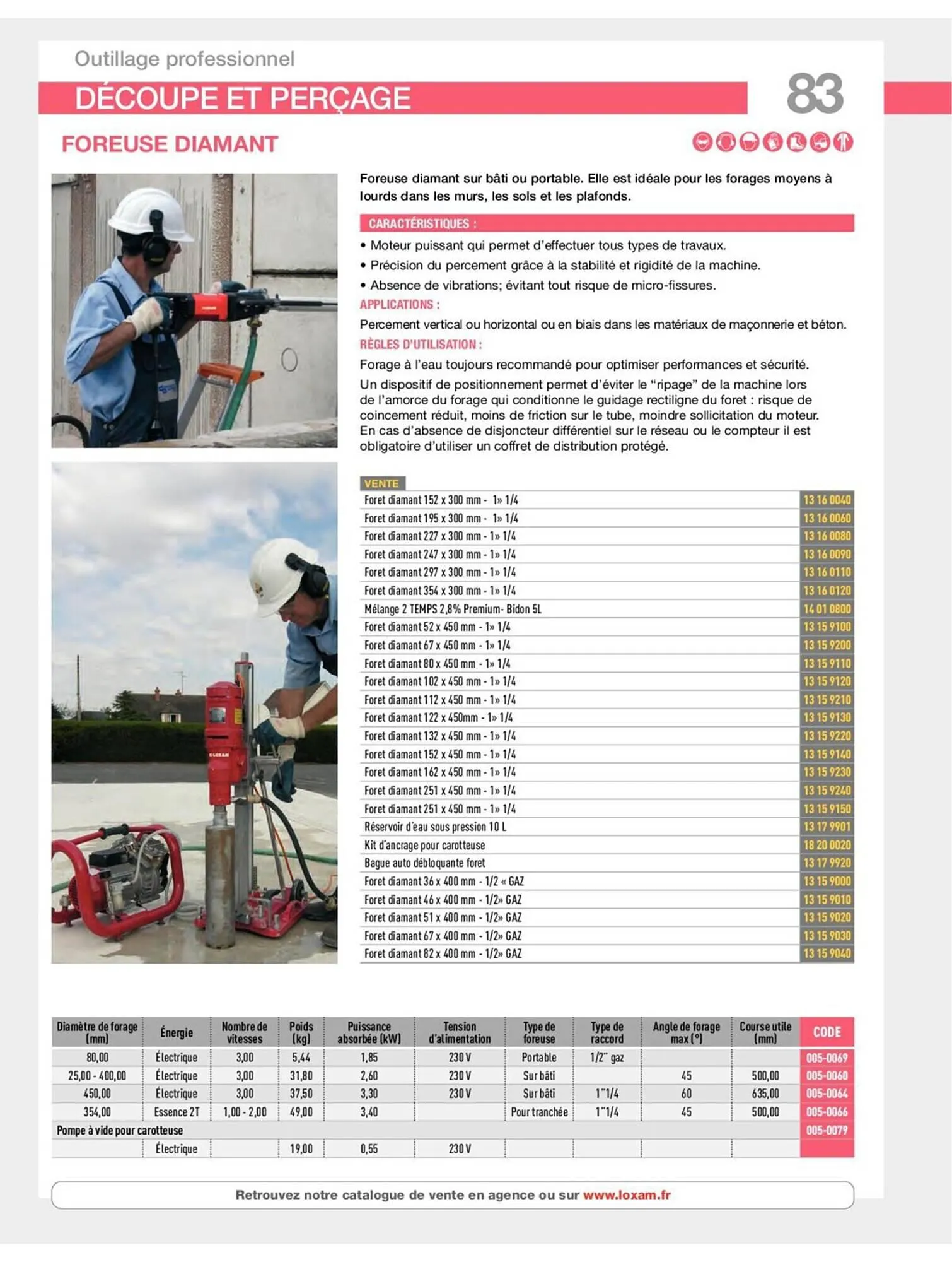 Catalogue Loxam du 19 avril au 31 décembre 2023 - Catalogue page 85