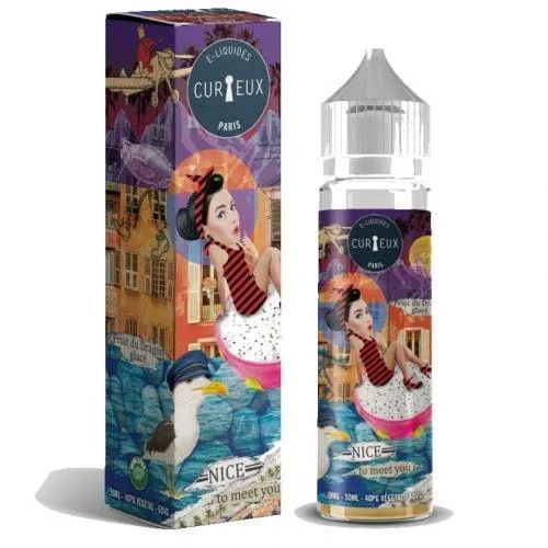 E-Liquide NICE TO MEET YOU 50 ml - Curieux Edition Hexagone