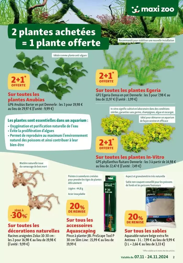 Explorez l'univers de l'aquariophilie du 7 novembre au 24 novembre 2024 - Catalogue page 2