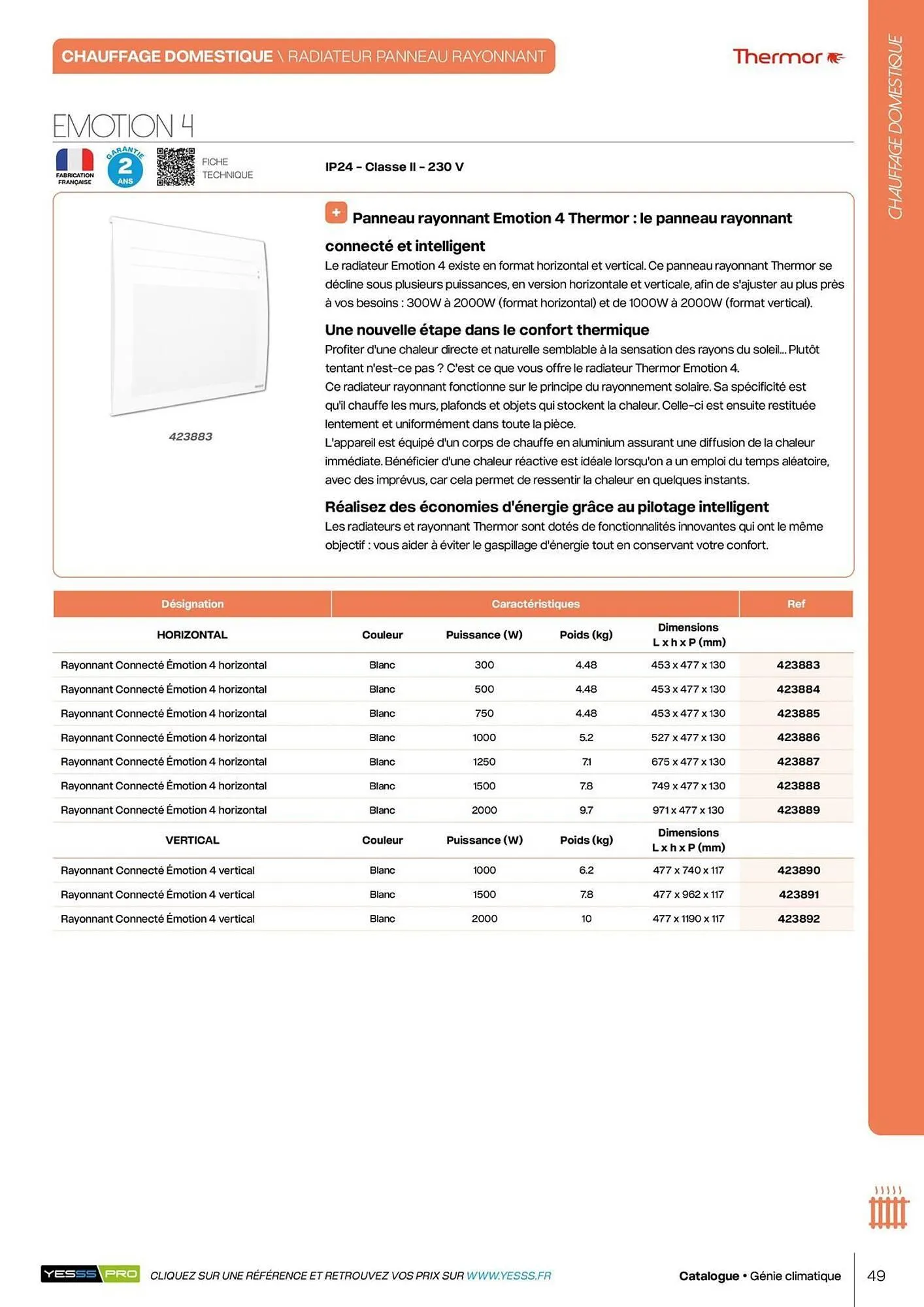 Catalogue Yesss electrique du 14 octobre au 31 décembre 2026 - Catalogue page 51