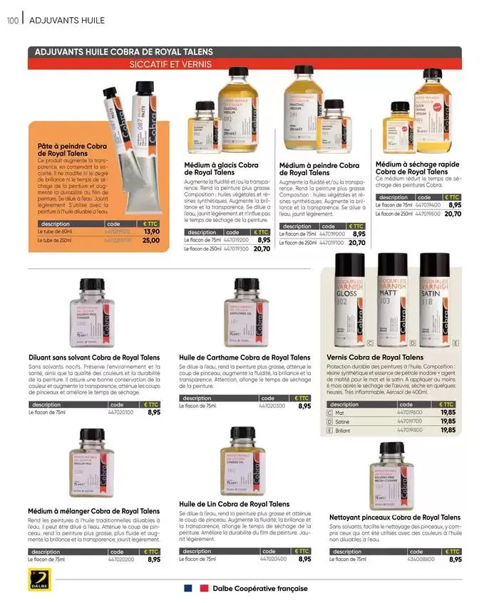 CATALOGUE DALBE 2025 du 27 janvier au 31 décembre 2025 - Catalogue page 102