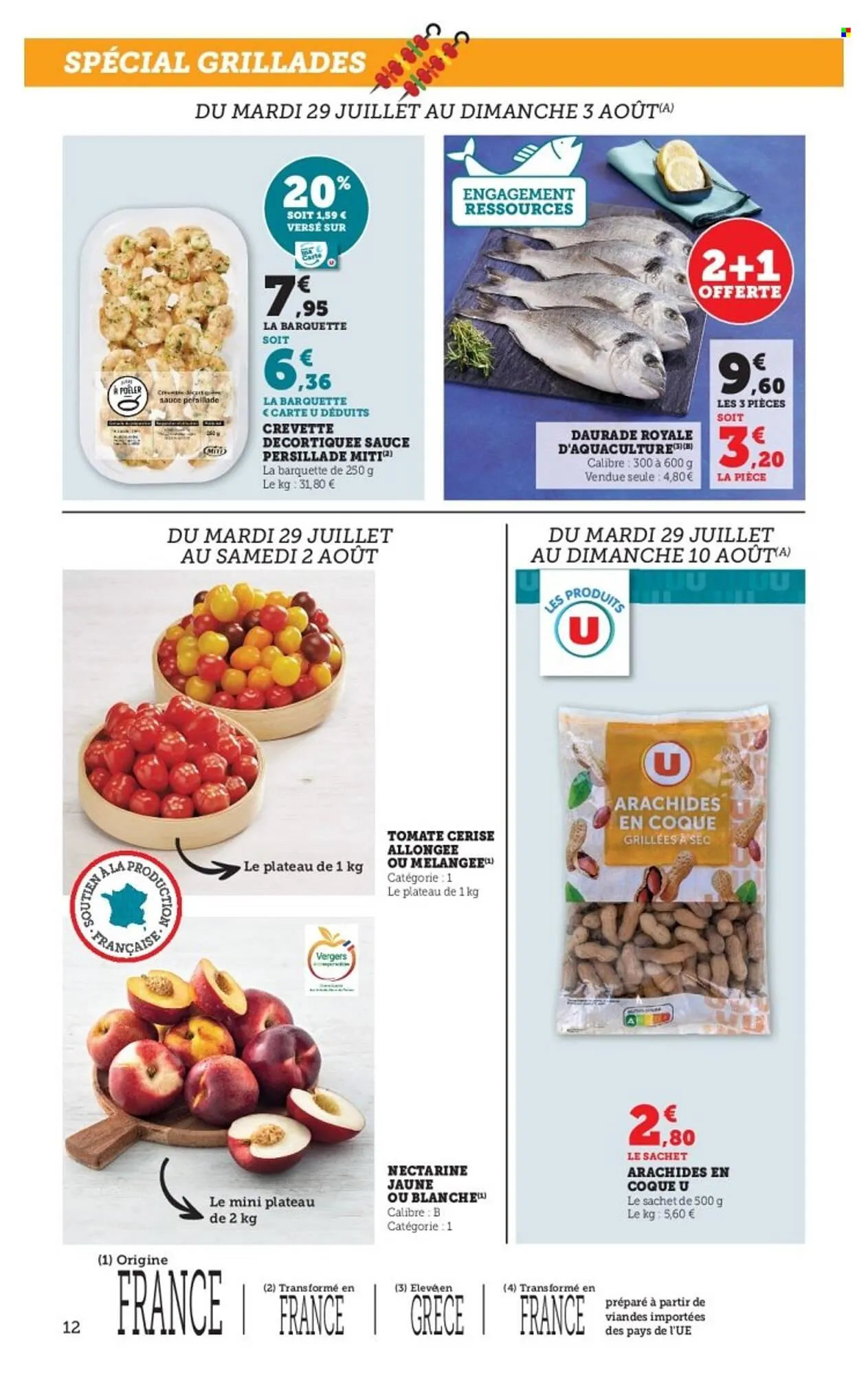 Catalogue Super U du 29 juillet au 10 août 2025 - Catalogue page 12