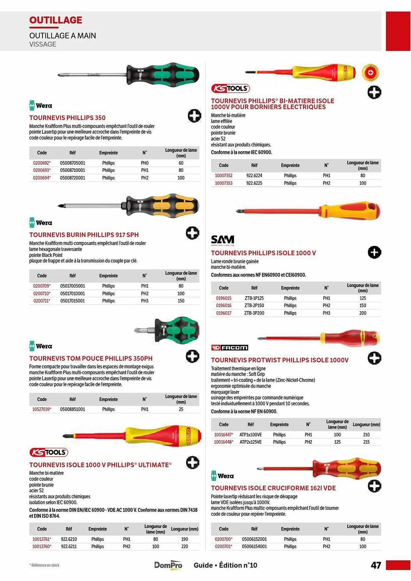 Catalogue DomPro du 5 mai au 30 août 2025 - Catalogue page 47