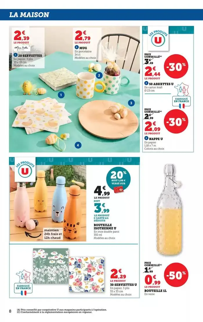 Le plein air a prix bas du 25 mars au 6 avril 2025 - Catalogue page 8