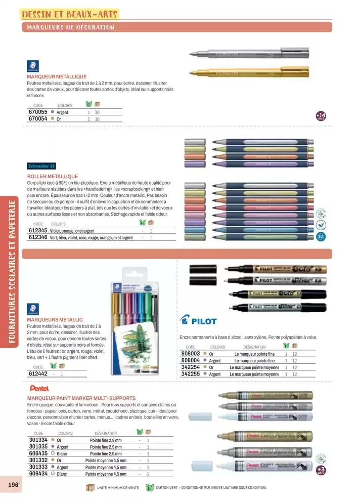 Nos Catalogues Thématiques du 1 janvier au 31 décembre 2025 - Catalogue page 198