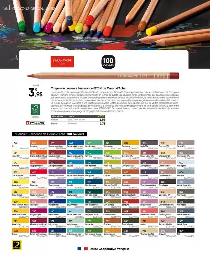 CATALOGUE DALBE 2025 du 27 janvier au 31 décembre 2025 - Catalogue page 170