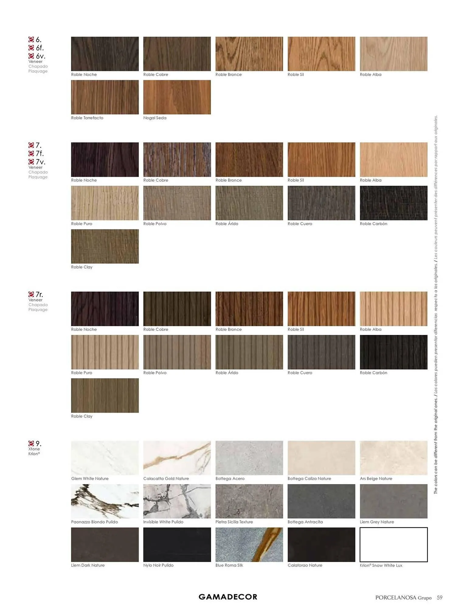 Catalogue Porcelanosa du 26 septembre au 31 décembre 2025 - Catalogue page 59