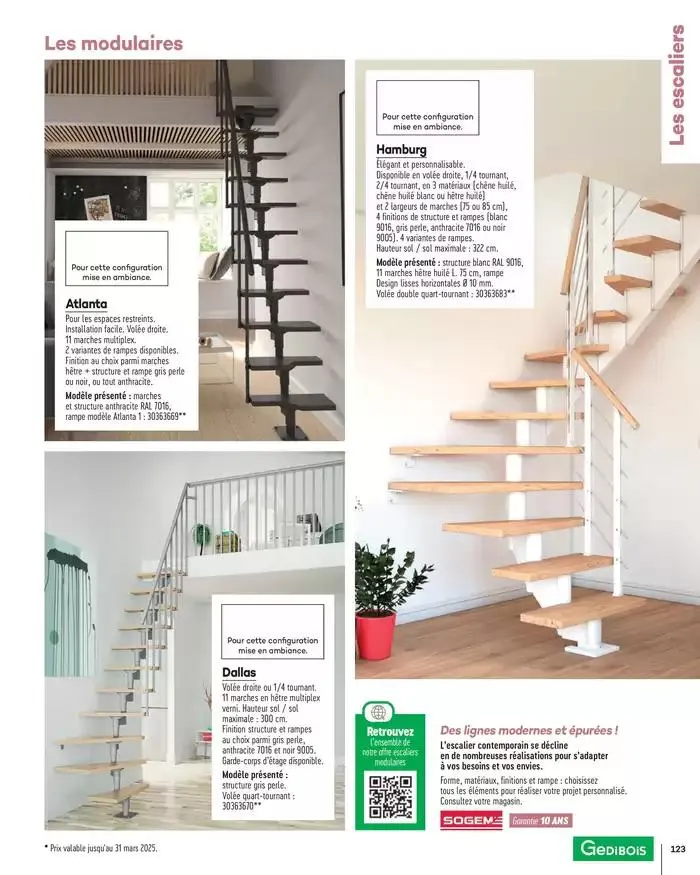 Aménagents Intérieurs 2025 du 1 janvier au 31 décembre 2025 - Catalogue page 123