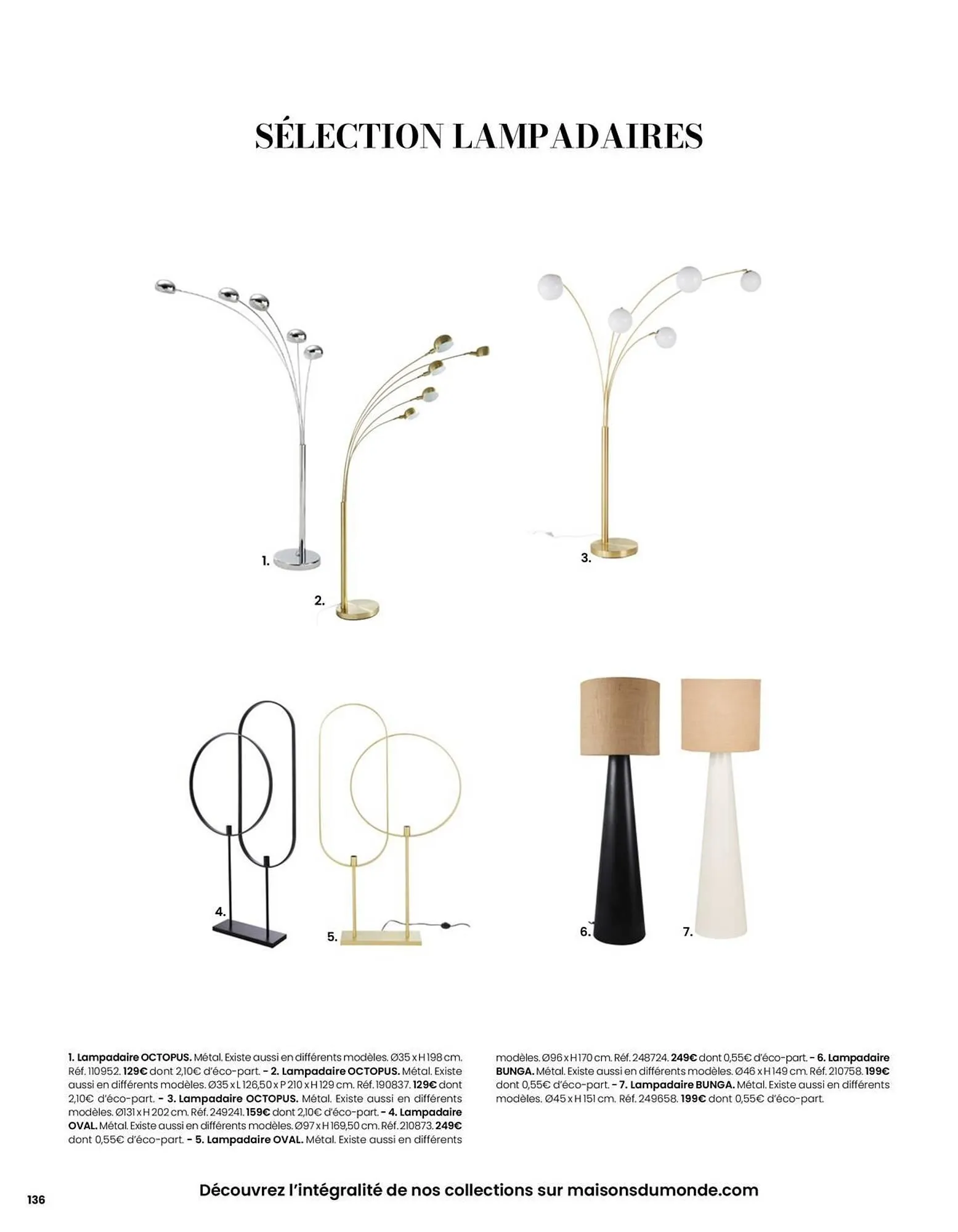 Catalogue Maisons du Monde du 11 décembre au 31 décembre 2025 - Catalogue page 136