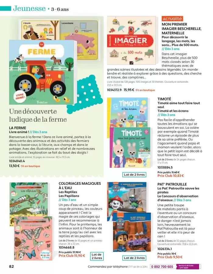 Mai - Juin 2025 du 30 avril au 30 juin 2025 - Catalogue page 82