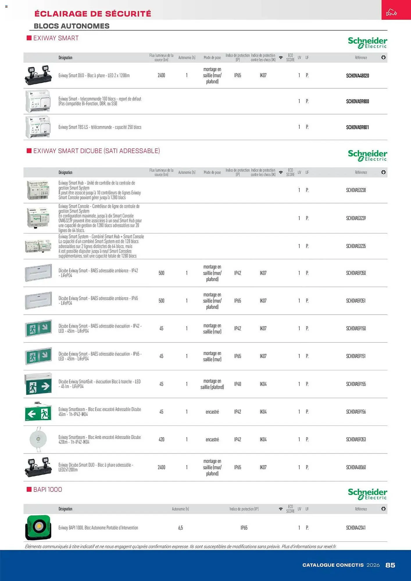Catalogue Rexel du 10 avril au 31 décembre 2026 - Catalogue page 85