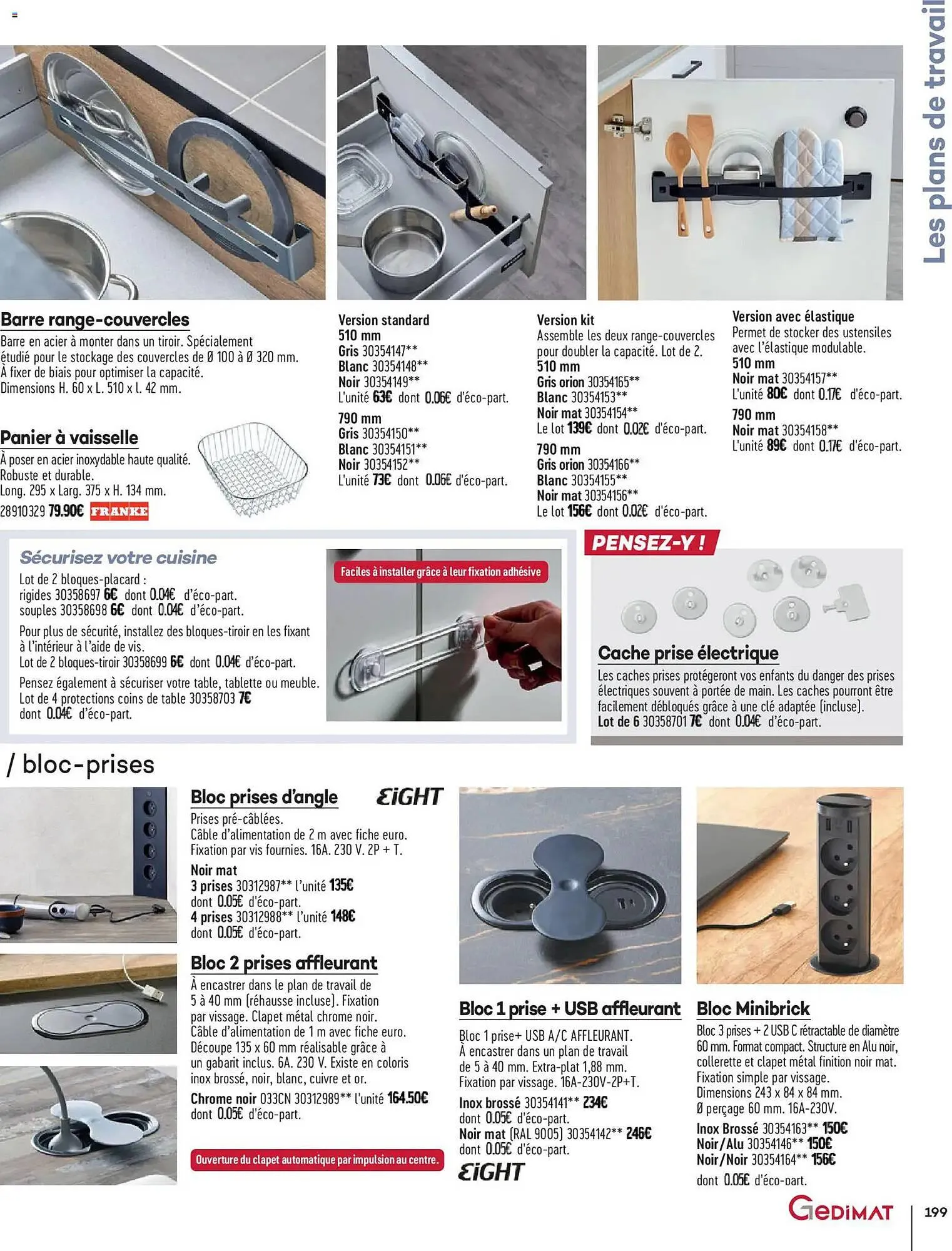 Catalogue Gedimat du 1 avril au 30 avril 2026 - Catalogue page 199