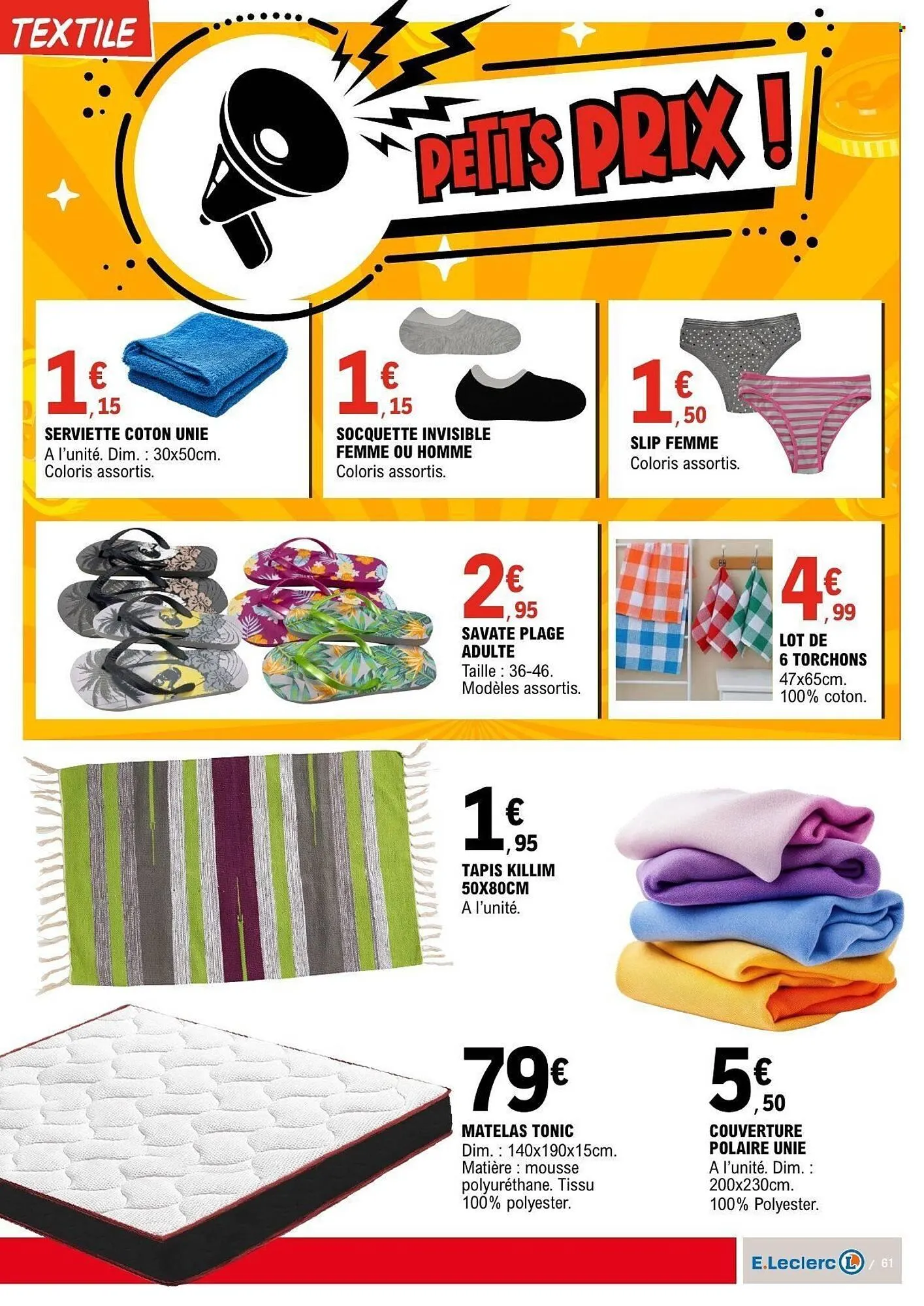 Catalogue E.Leclerc du 13 janvier au 25 janvier 2026 - Catalogue page 61