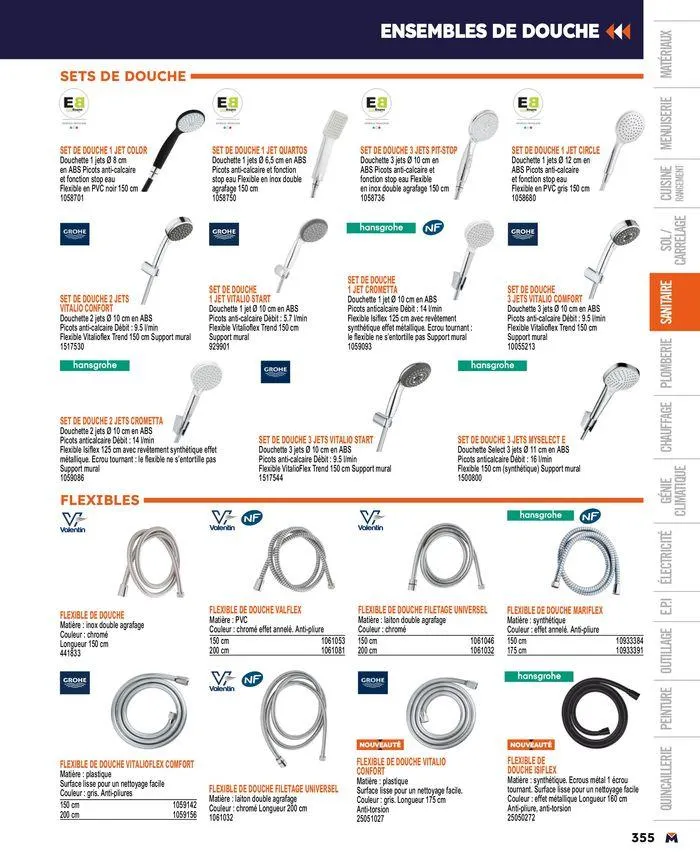 Guide produits 2024 du 15 mars au 31 décembre 2024 - Catalogue page 355