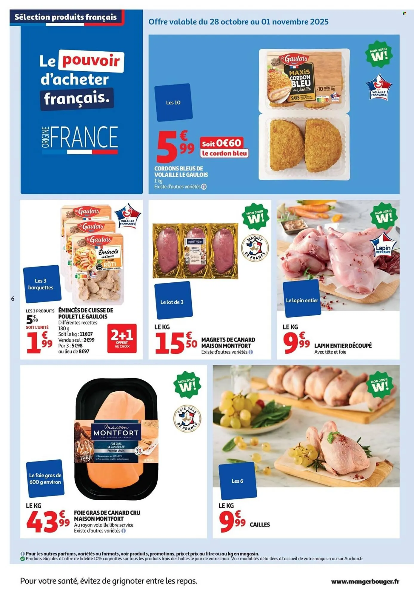 Catalogue Auchan du 28 octobre au 9 novembre 2025 - Catalogue page 6
