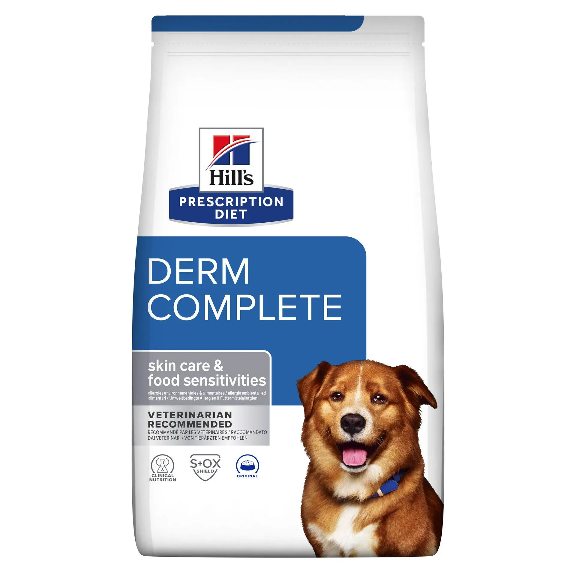 Hill's prescription diet hond derm complete 12kg