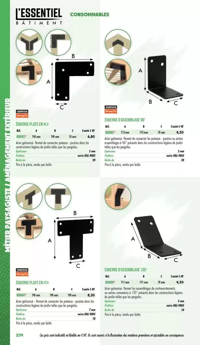 Essentiel Batiment 2025 du 3 janvier au 31 décembre 2025 - Catalogue page 236