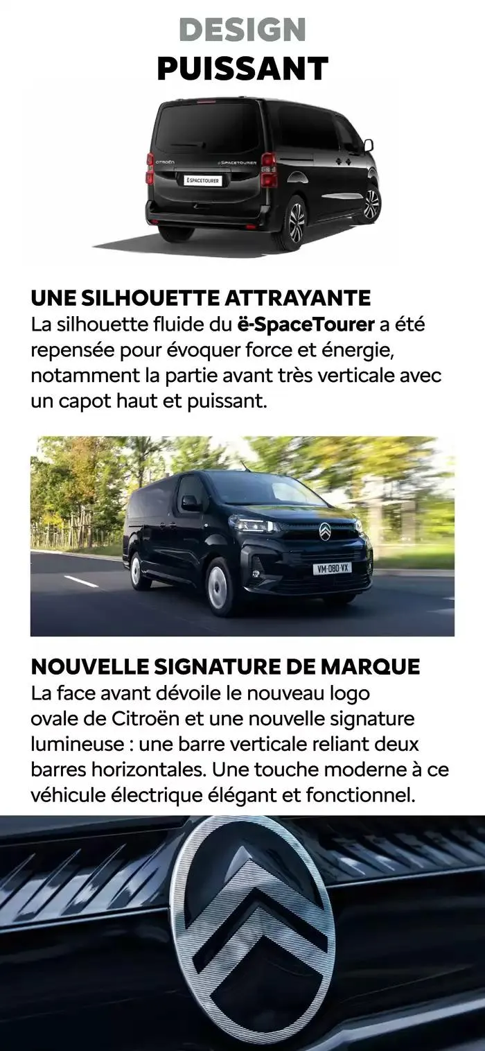 Citroën NOUVEAU Ë-SPACETOURER ÉLECTRIQUE C-BOOK du 15 janvier au 15 janvier 2026 - Catalogue page 9