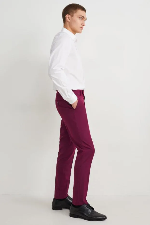 Mix-and-match trousers - slim fit - Flex - stretch