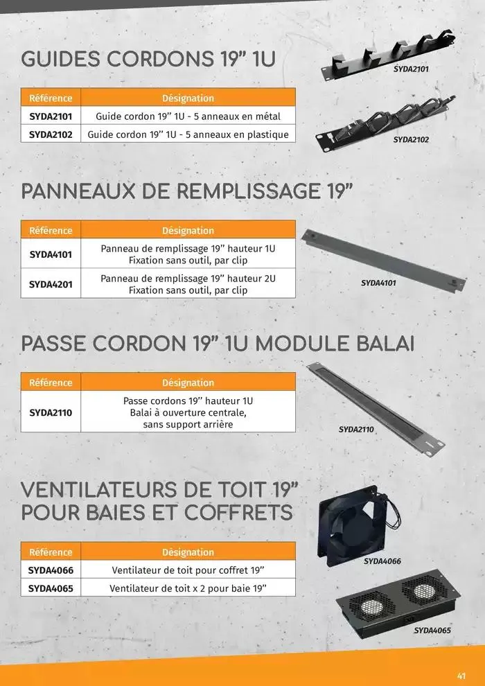 Gamme Cable Reseaux L2S 2025 du 14 janvier au 31 décembre 2025 - Catalogue page 41